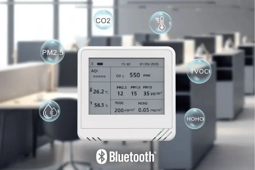minew sensor showing