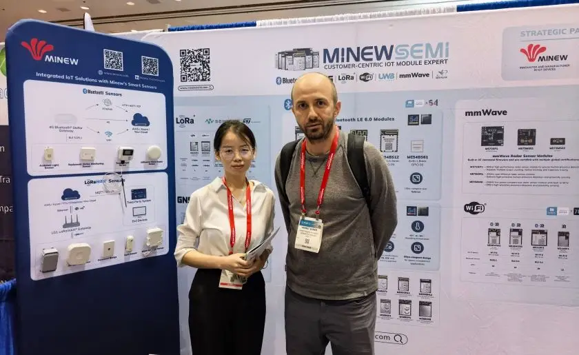 minew and customer picture