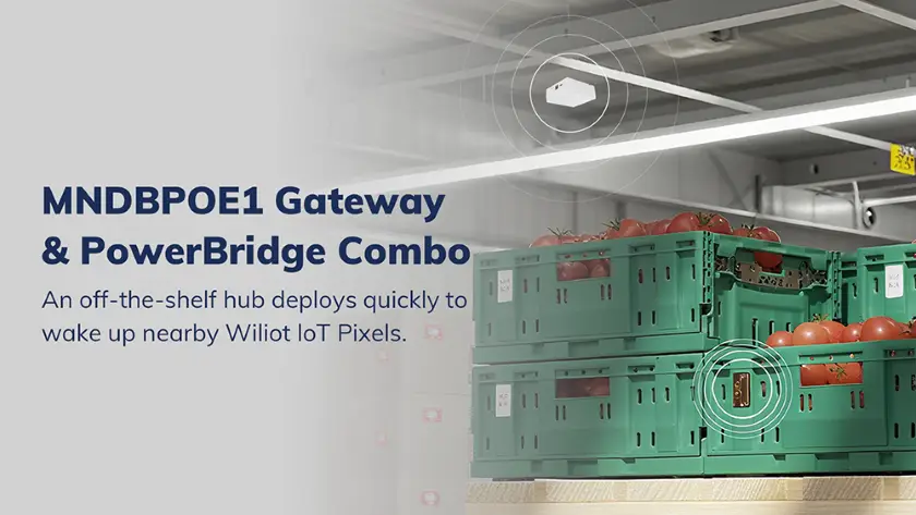 MNDBPOE1 for Wiliot IoT Pixels