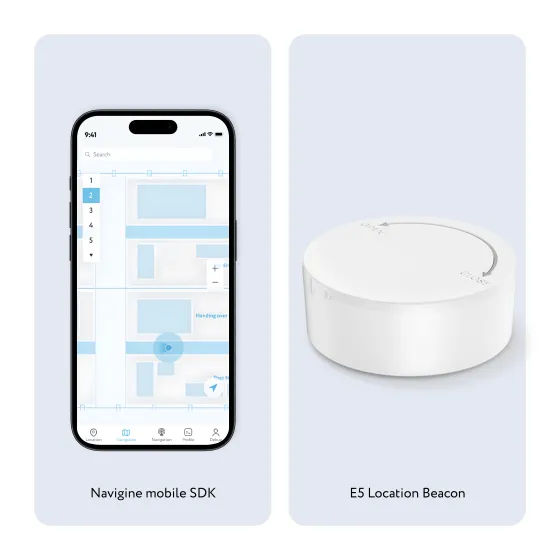 Navigine x Minew Navigation & Wayfinding BLE Kit