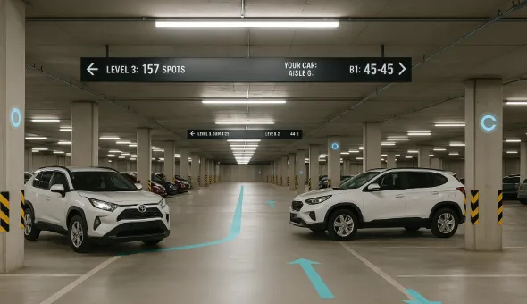 Toyota’s Seamless Parking Experience: A Pilot Success with Navigine X Minew Indoor Navigation