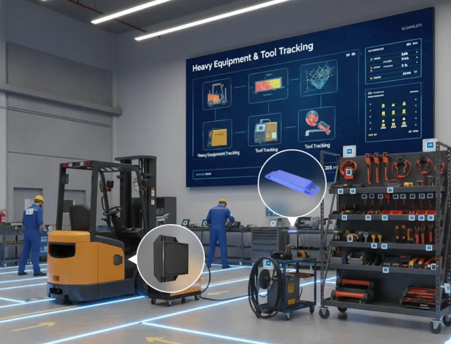 Heavy Equipment Tracking