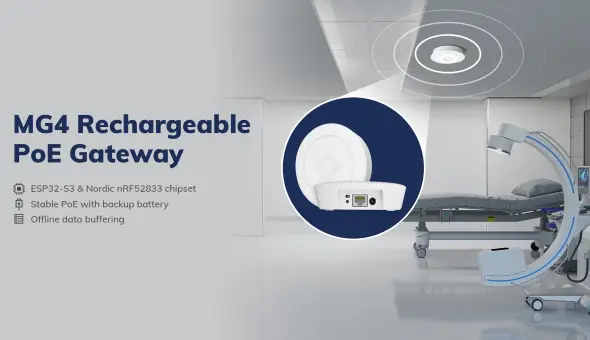 Minew Launches MG4 Rechargeable PoE Gateway for Uninterrupted Visibility in Complex Indoor Spaces