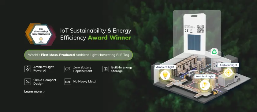 Minew Wins 2025 IoT Sustainability & Energy Efficiency Award