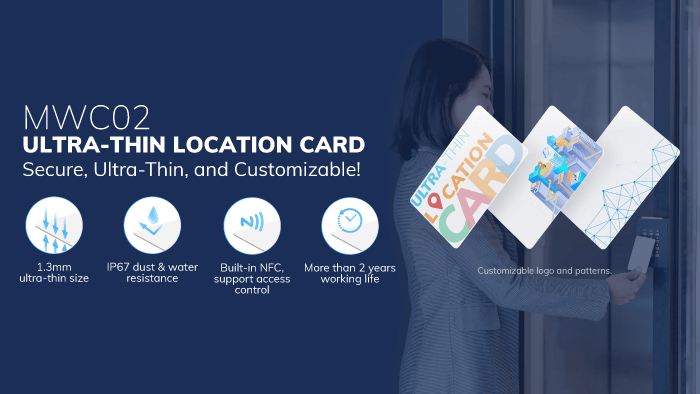 MWC02 Ultra-Thin Location Card