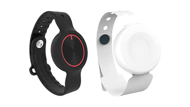 B7 Button Wristband and B10 Emergency Button positioning tags